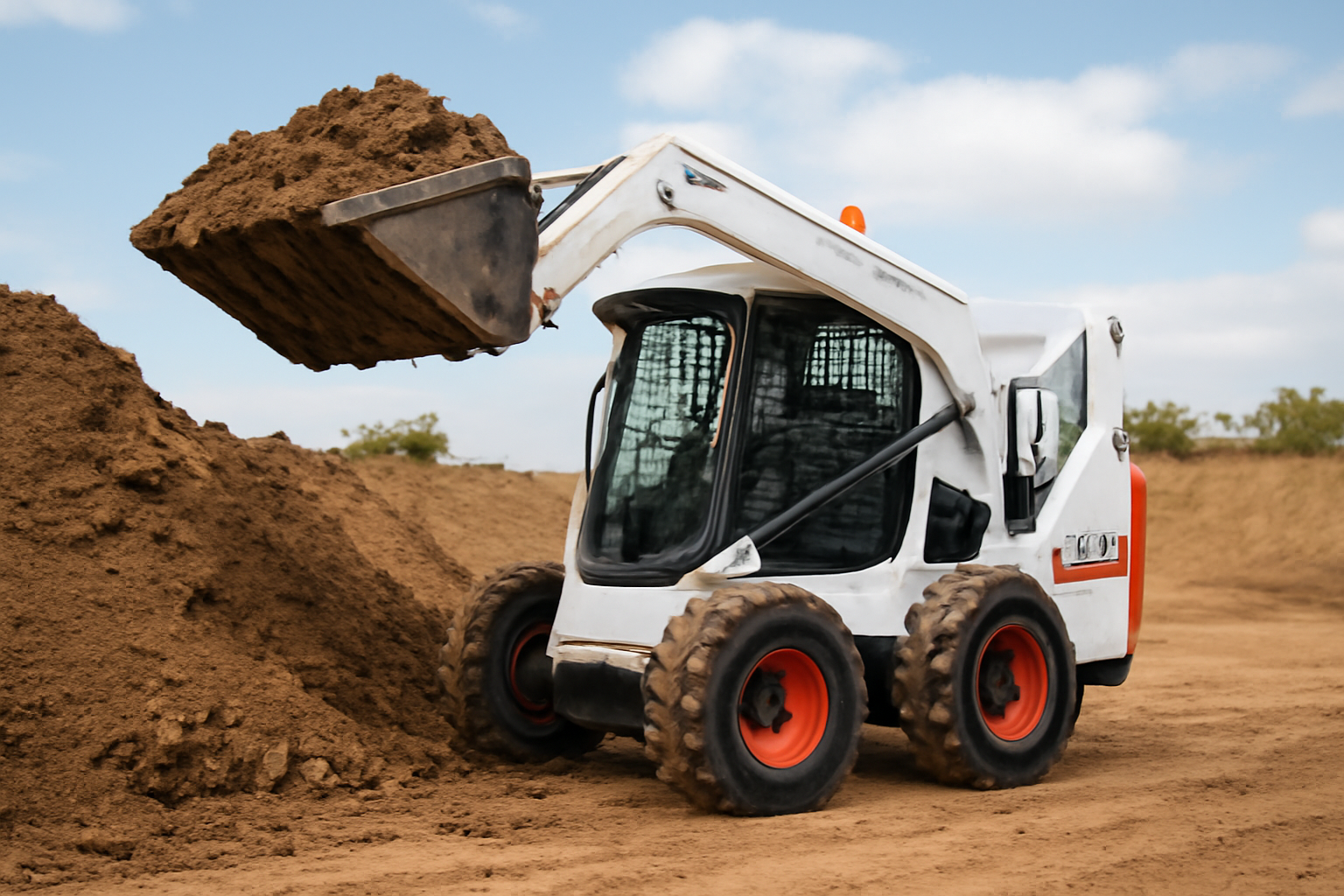 Аренда мини-погрузчика Bobcat: цены, выбор, эксплуатация