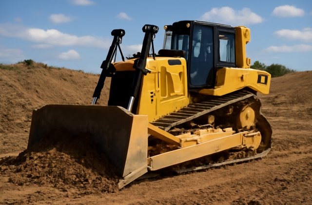 Бульдозер Cat D6: обзор конструкции, параметров и эксплуатации