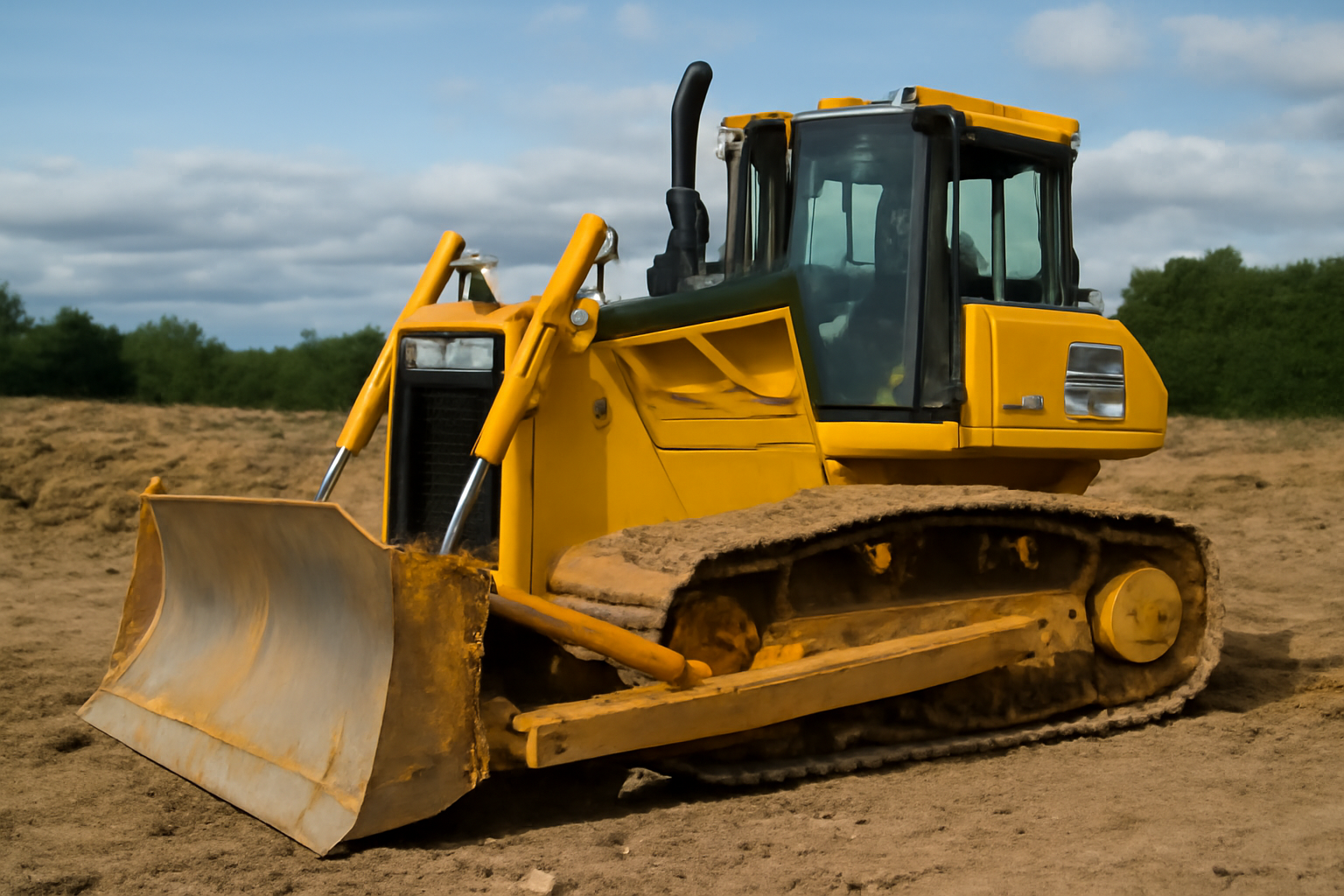 Бульдозер Komatsu D65: обзор технических характеристик и эксплуатации