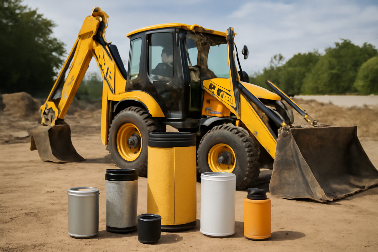 Фильтры для JCB 3CX: каталог замен и технические рекомендации