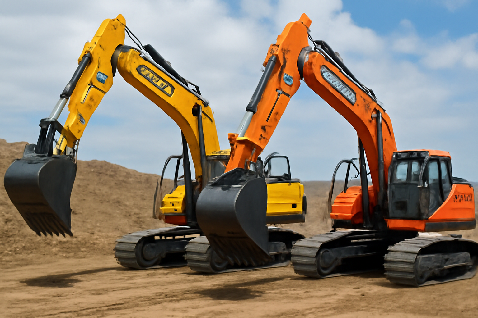Hyundai vs Doosan: корейские экскаваторы — техническое сравнение