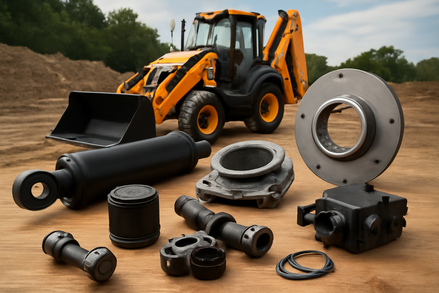 Запчасти для JCB 3CX: оригинал или аналог — технический разбор