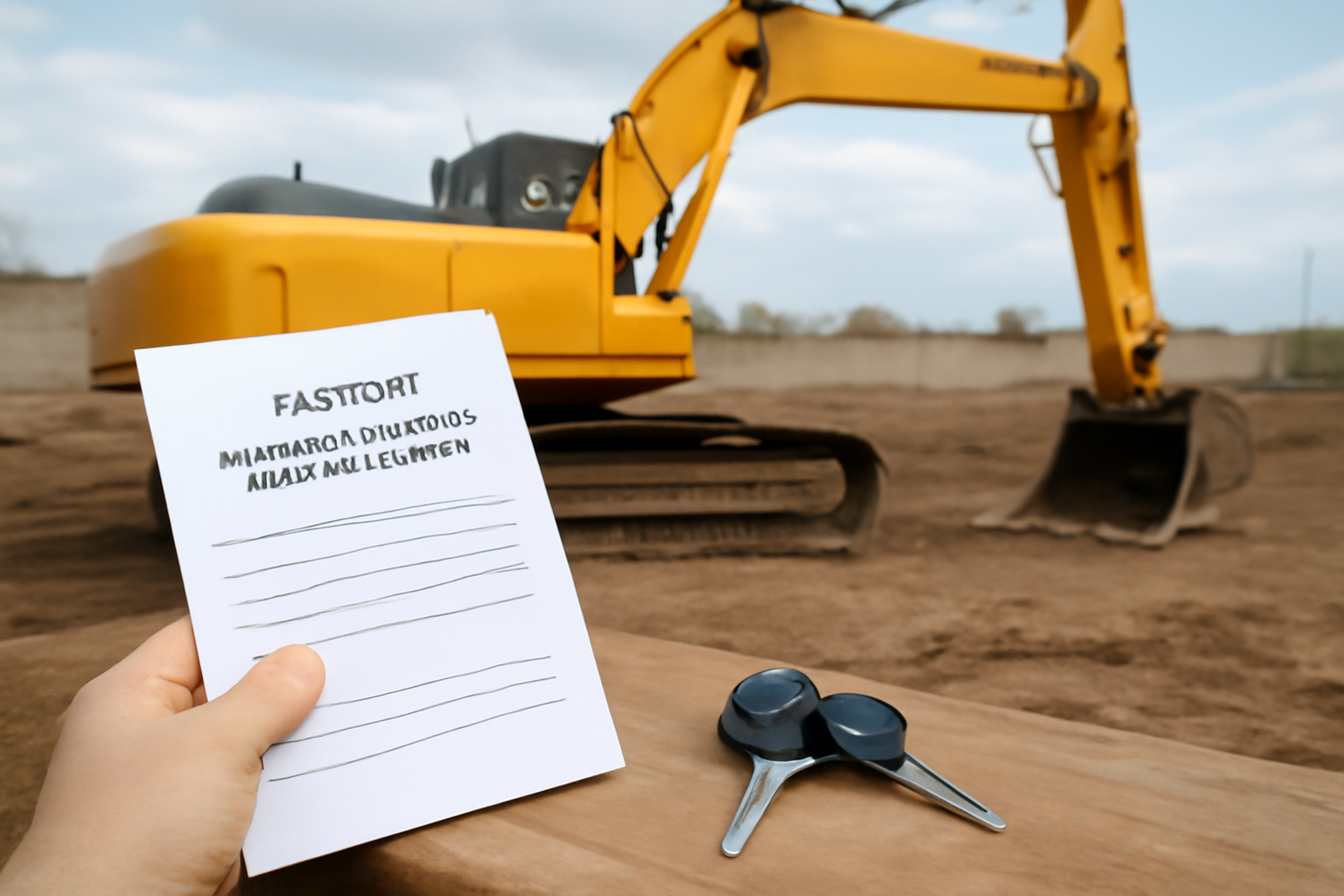 Как восстановить права на спецтехнику при утере